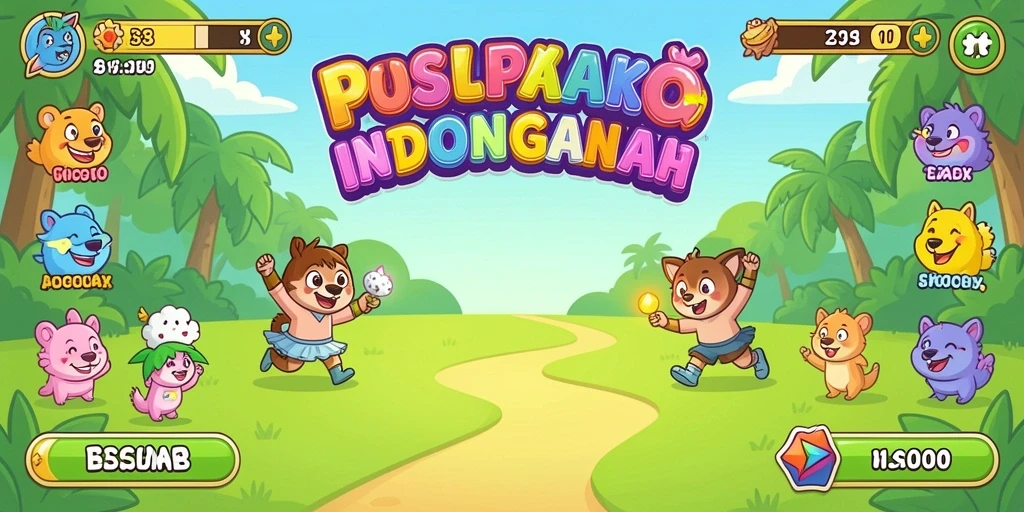Tampilan menu awal AJAIB11 yang menarik dan user-friendly.
