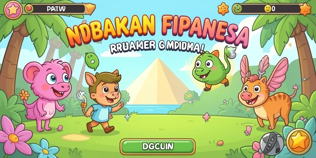 Tampilan awal game BIWIN yang memukau.