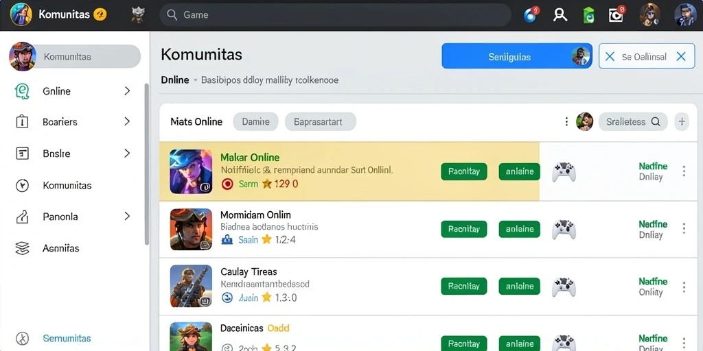Tampilan antarmuka yang sederhana dan intuitif.