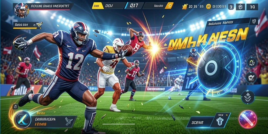 Tampilan awal game dengan karakter utama.