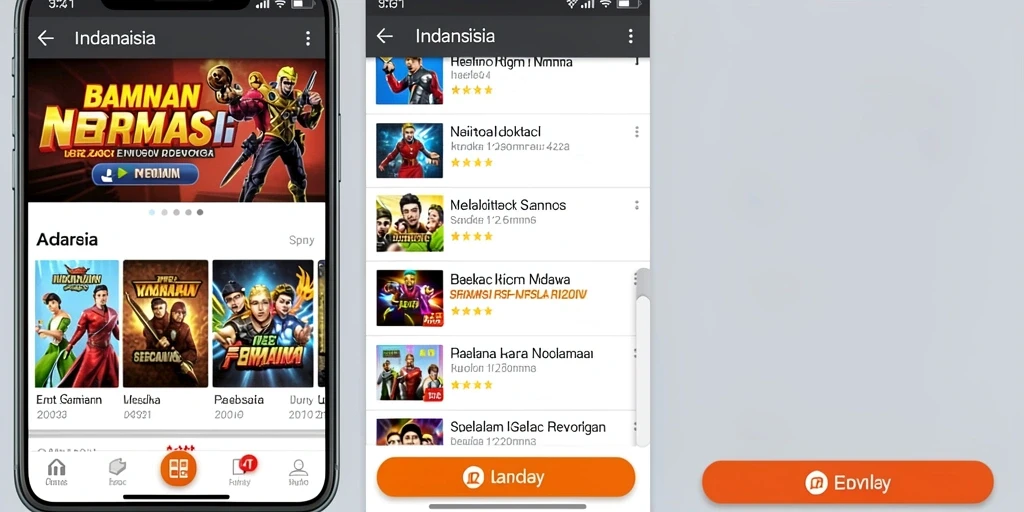 Tampilan antarmuka yang ramah pengguna dan menarik.