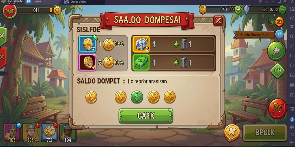 Gulungan slot dengan desain yang menarik.