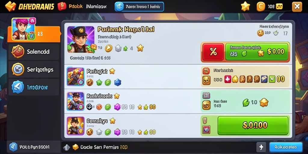 Tampilan antarmuka yang intuitif dan menarik.