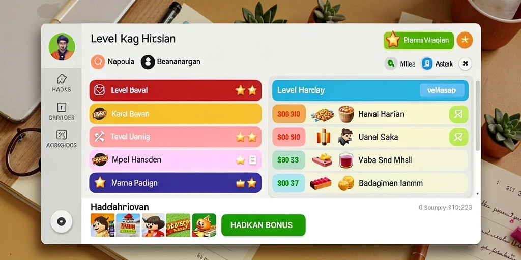 Tampilan antarmuka UDINTOGEL yang modern dan menarik.