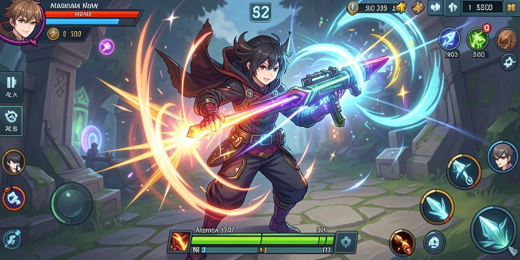 Tampilan antarmuka game yang intuitif dan menarik.
